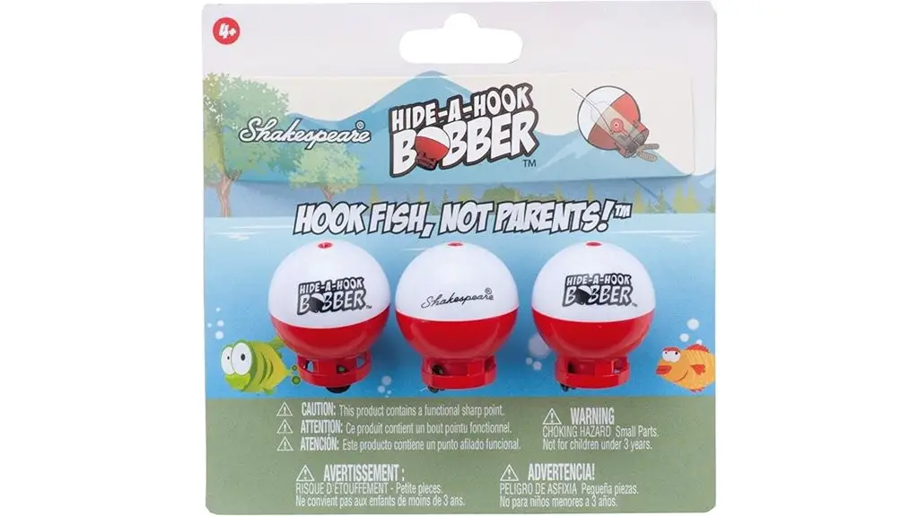 shakespeare hide a hook bobber