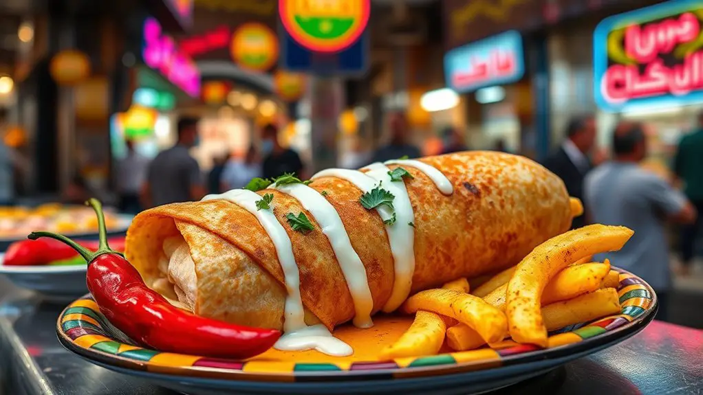 shawarma flavorful middle eastern delight
