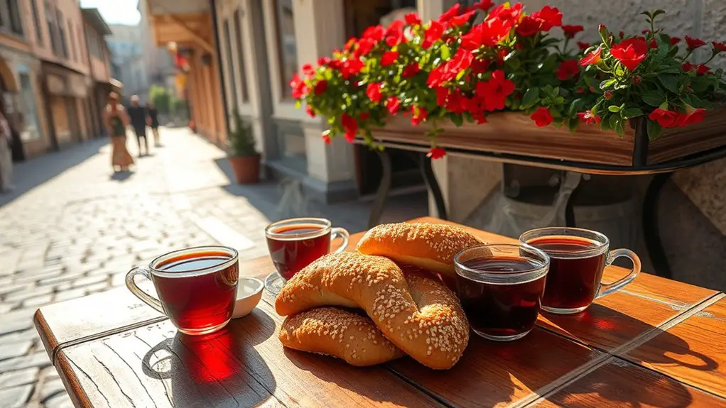 simit tea cozy cafes