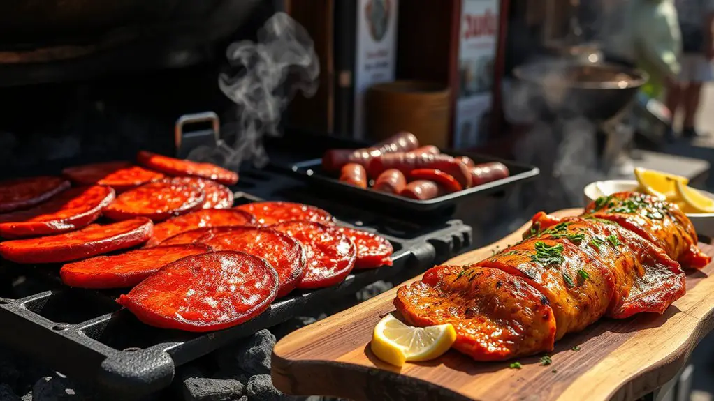 sizzling traditional meat delights