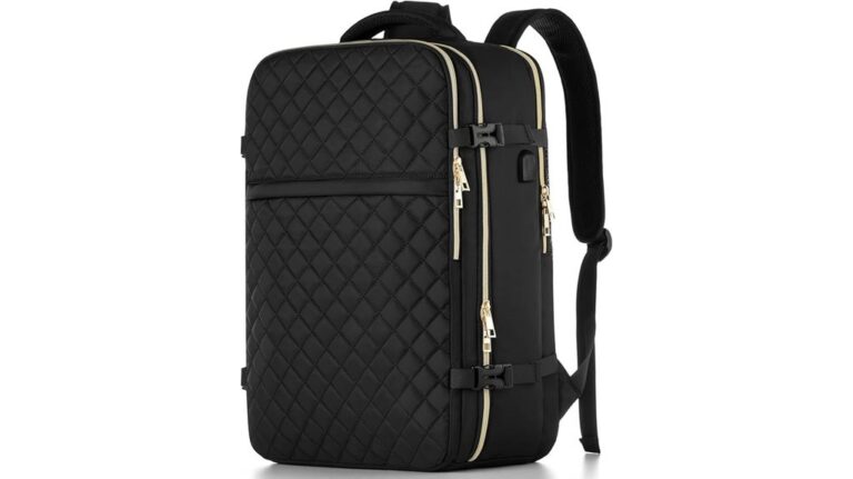 spacious functional travel backpack