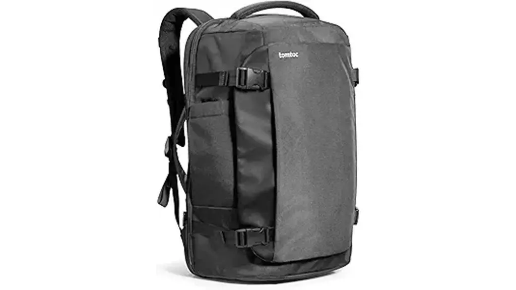 spacious versatile travel backpack