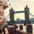 spring blooms in london