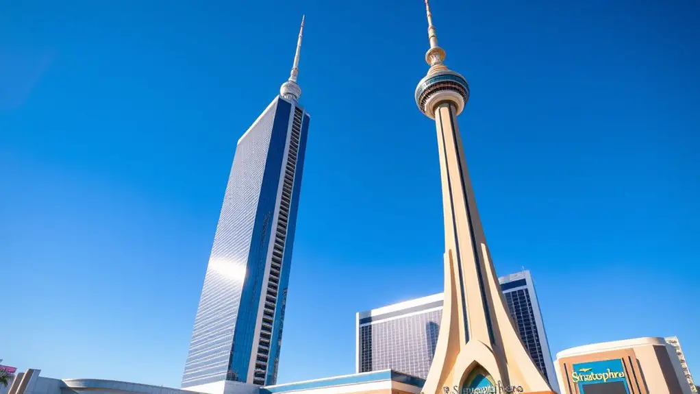 stratosphere tower height details