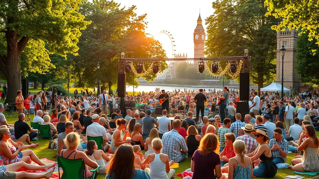 summer concerts in london