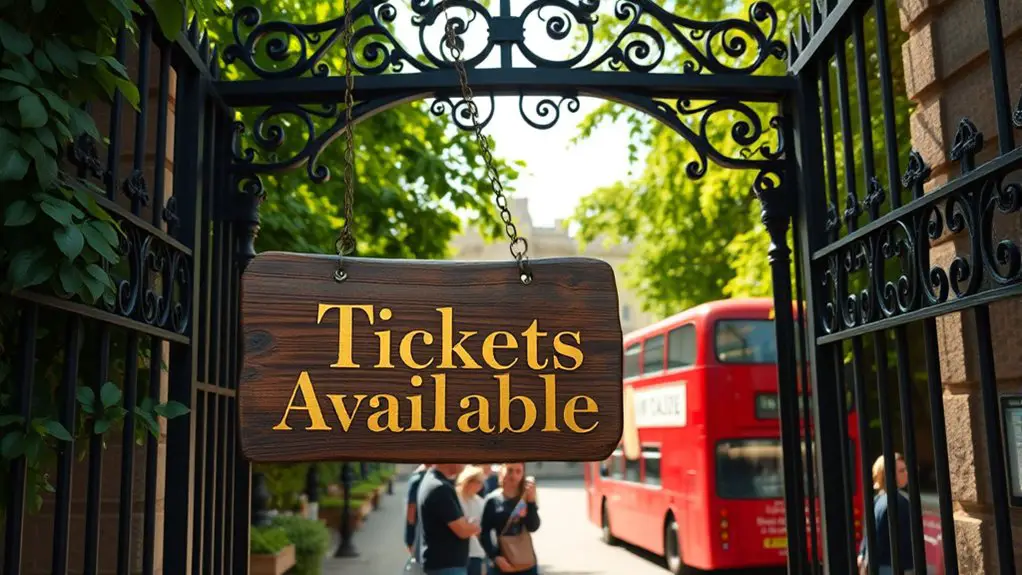 tailored ticket options available