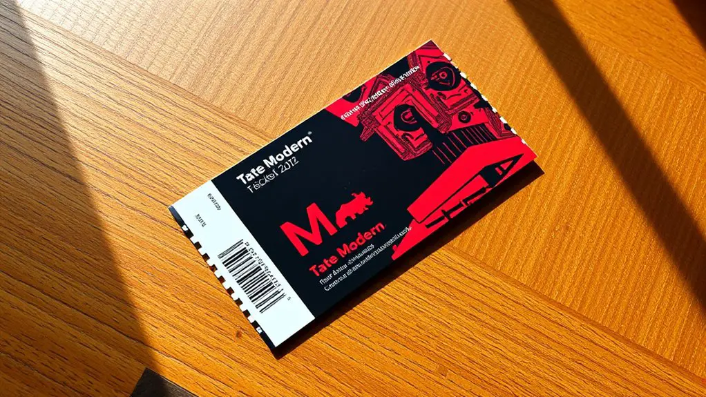 tate modern admission passes