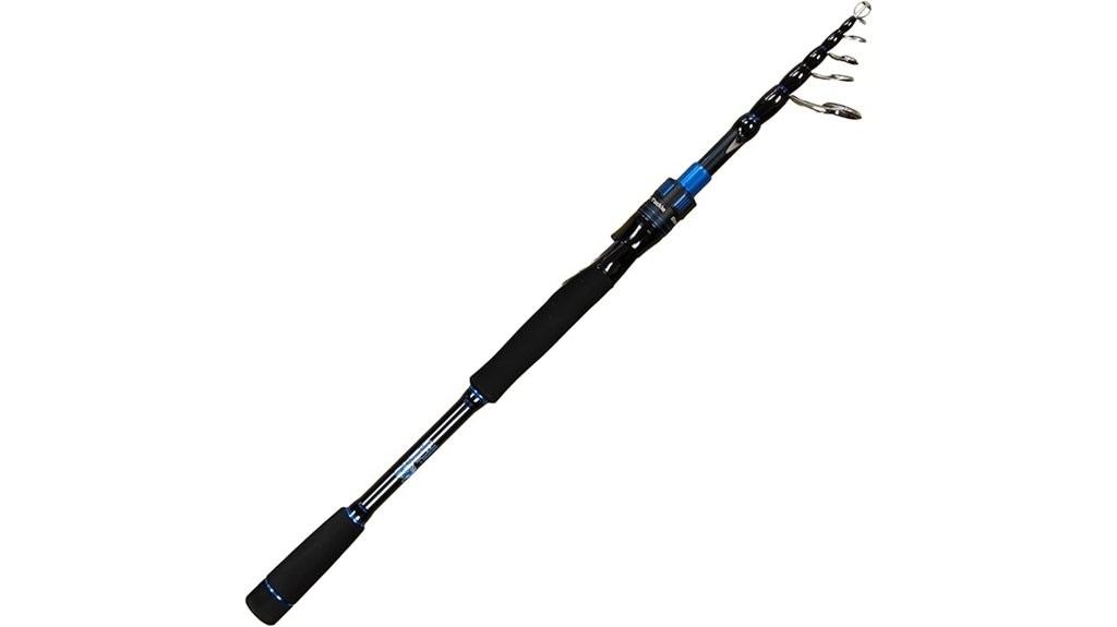 telescopic spinning rod review