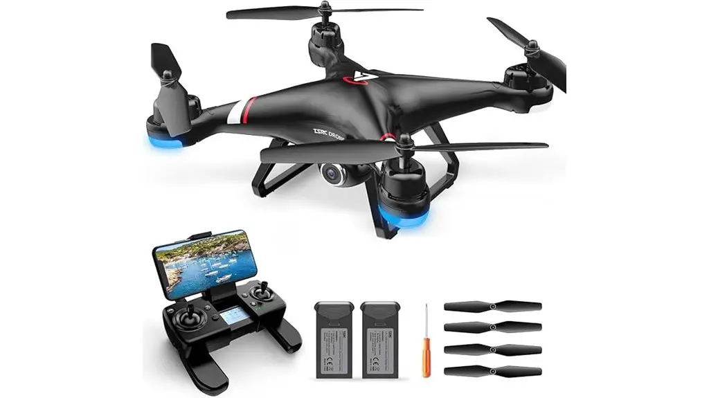 tenssenx gps drone review