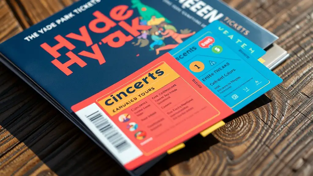 ticket options for attractions