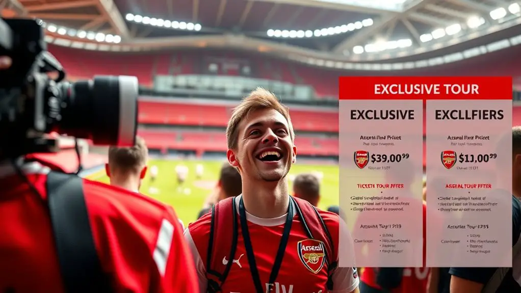 ticket types and pricing