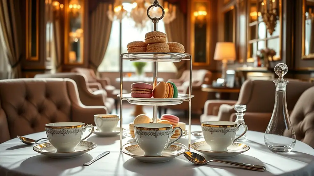 timeless sophisticated afternoon tea