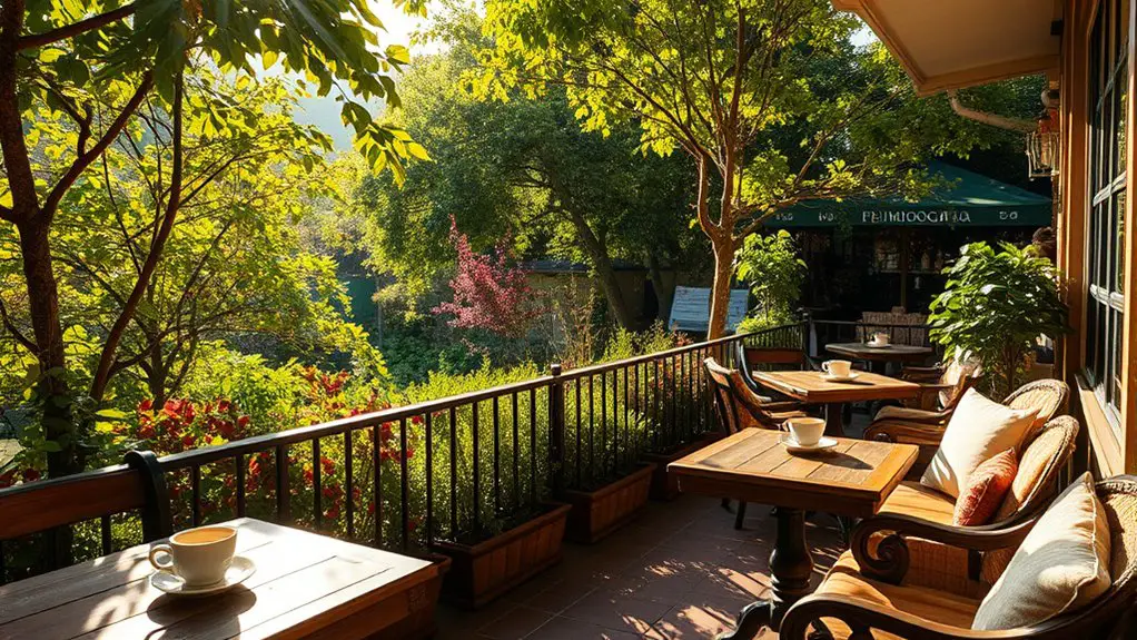 top cafes in emirgan