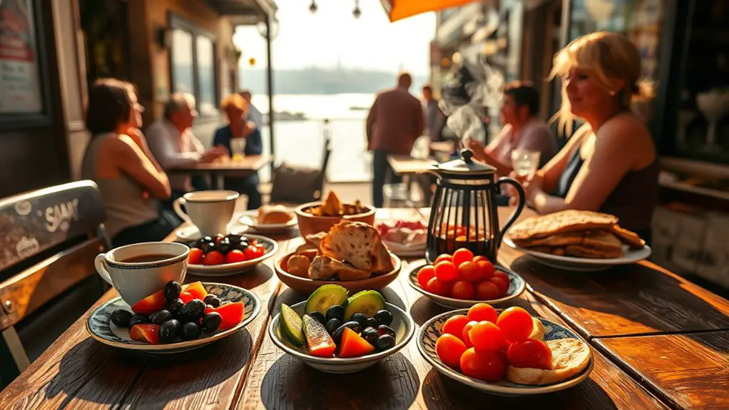 traditional turkish breakfast delights