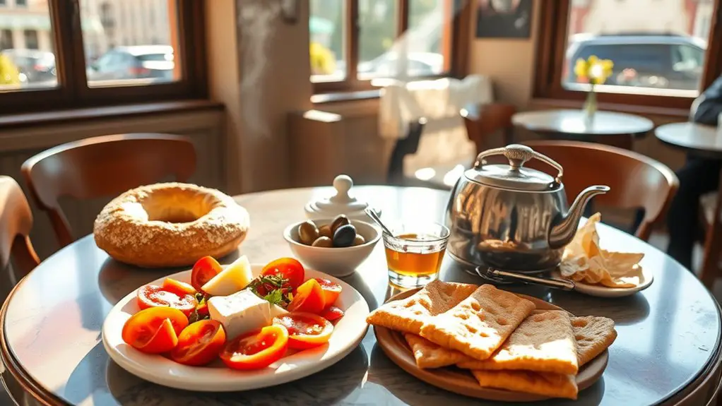 traditional turkish breakfast delights