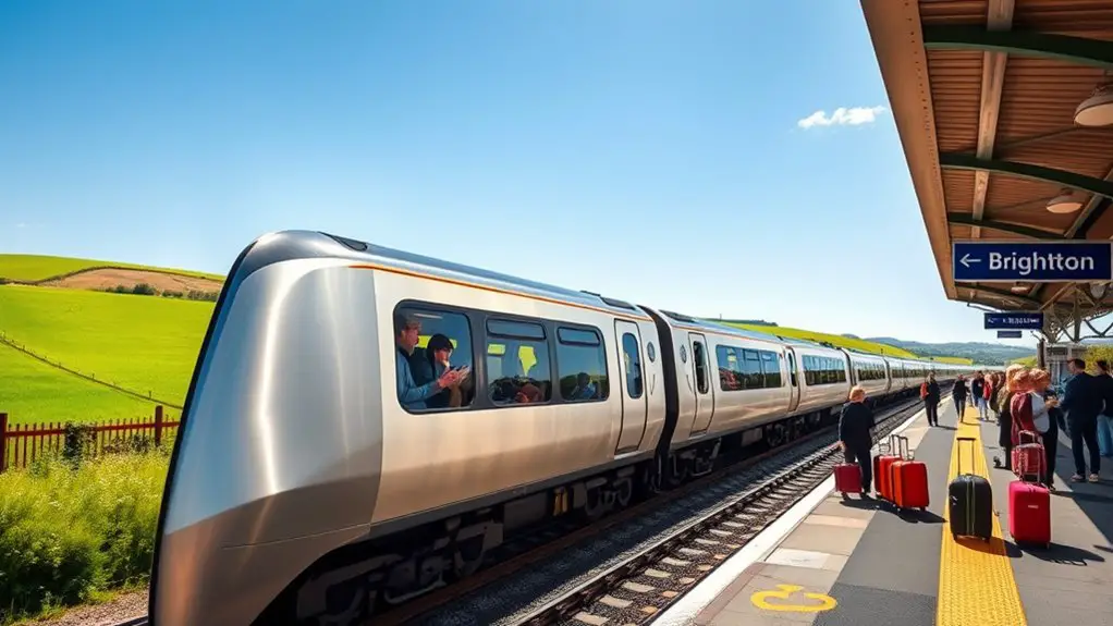 train travel from london
