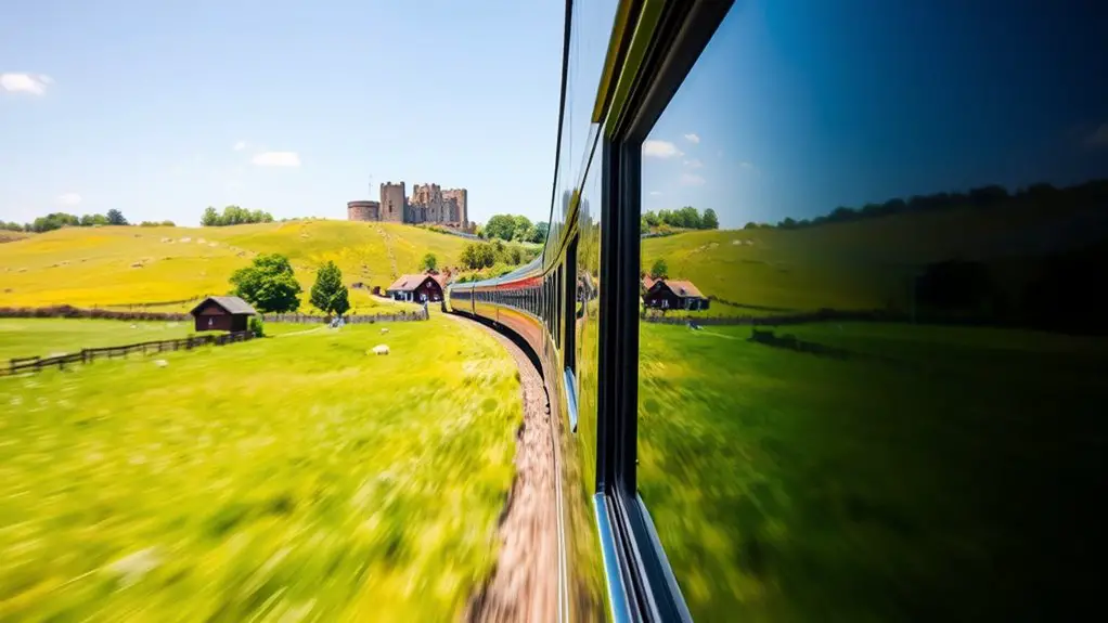 train travel to warwick castle
