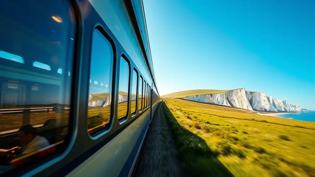 train trip to cliffs