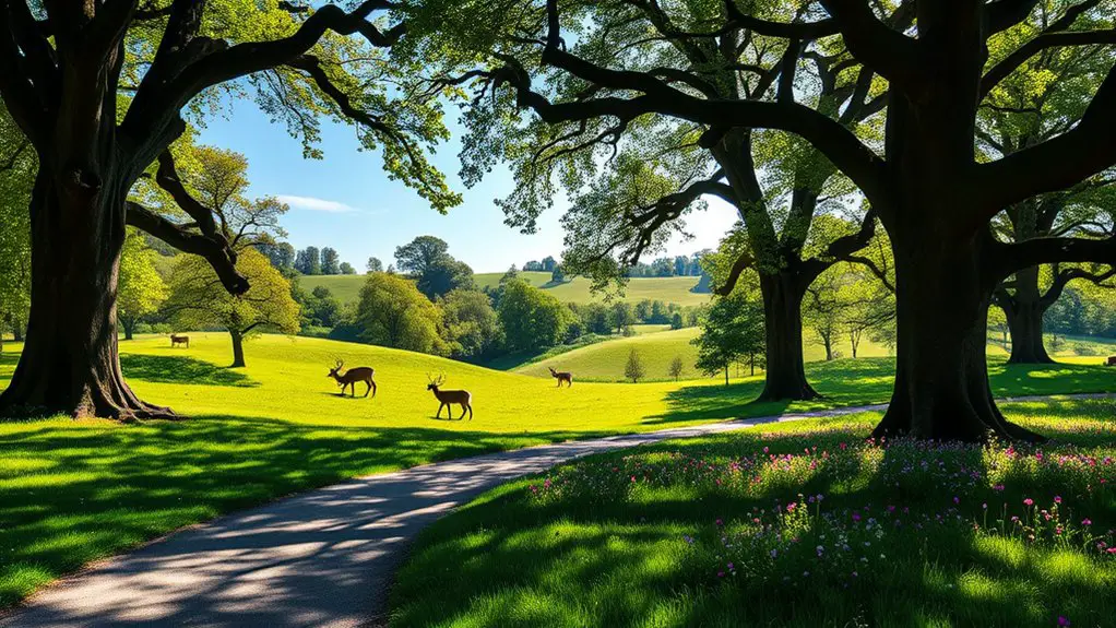 tranquil royal park escape