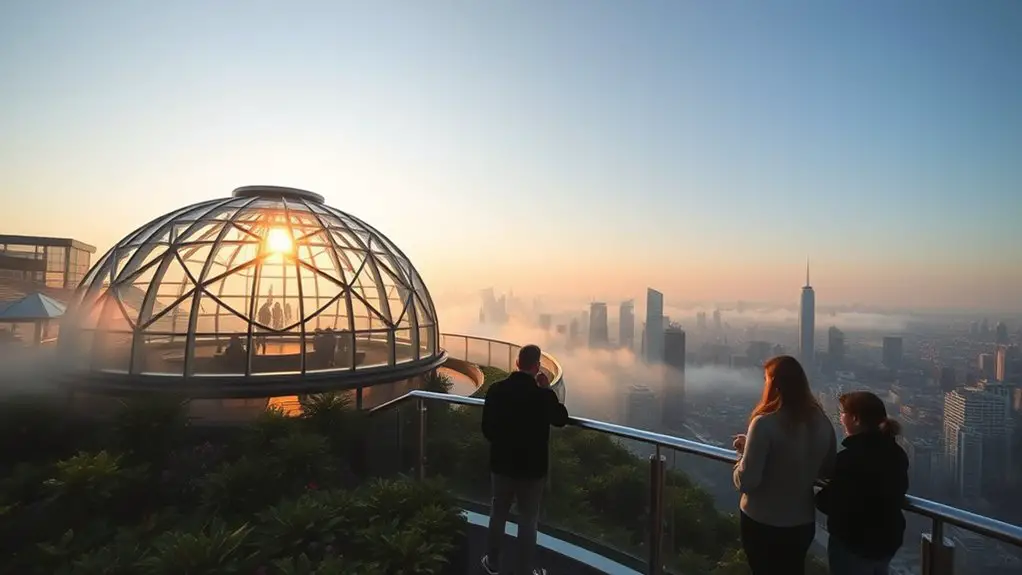 tranquil sunrise garden experience
