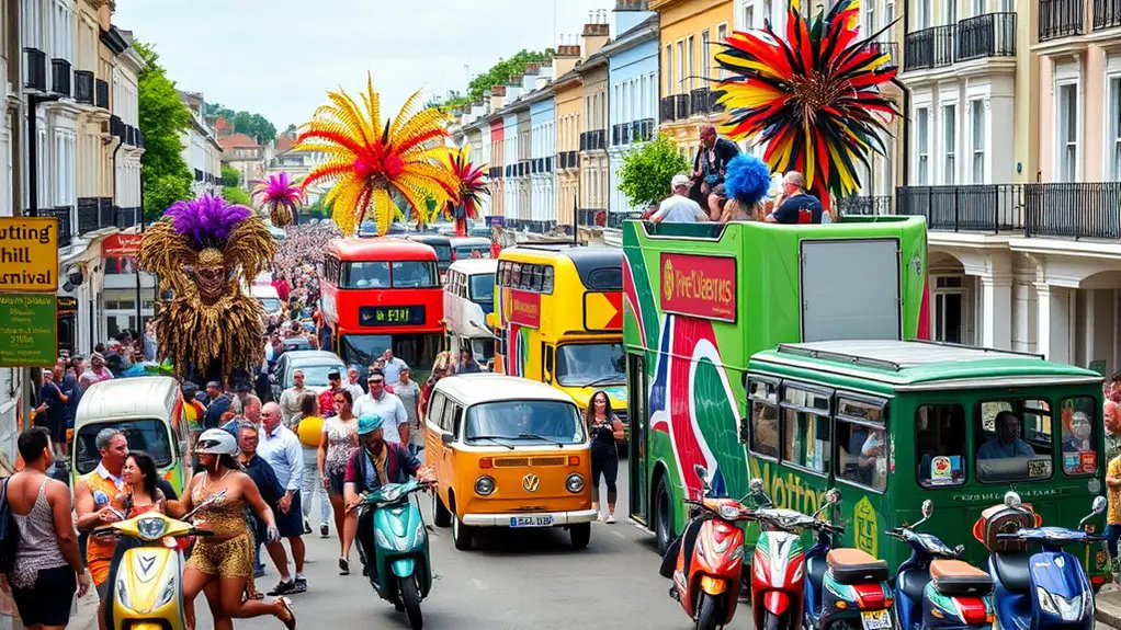 transportation options for carnival