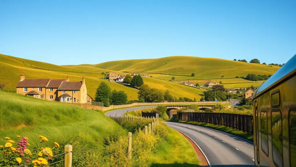 traveling from london cotswolds