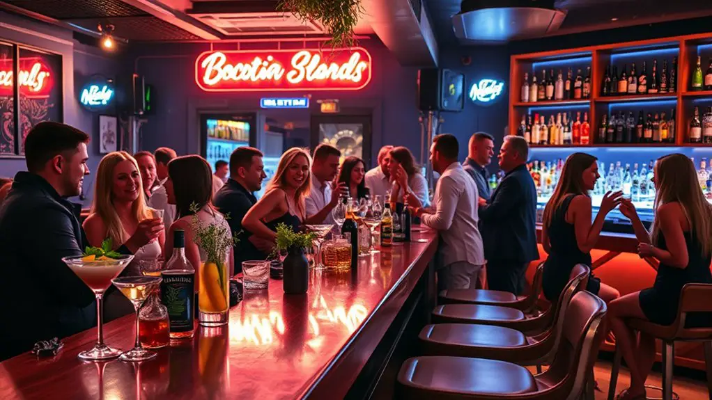 trendy cocktails and mixology