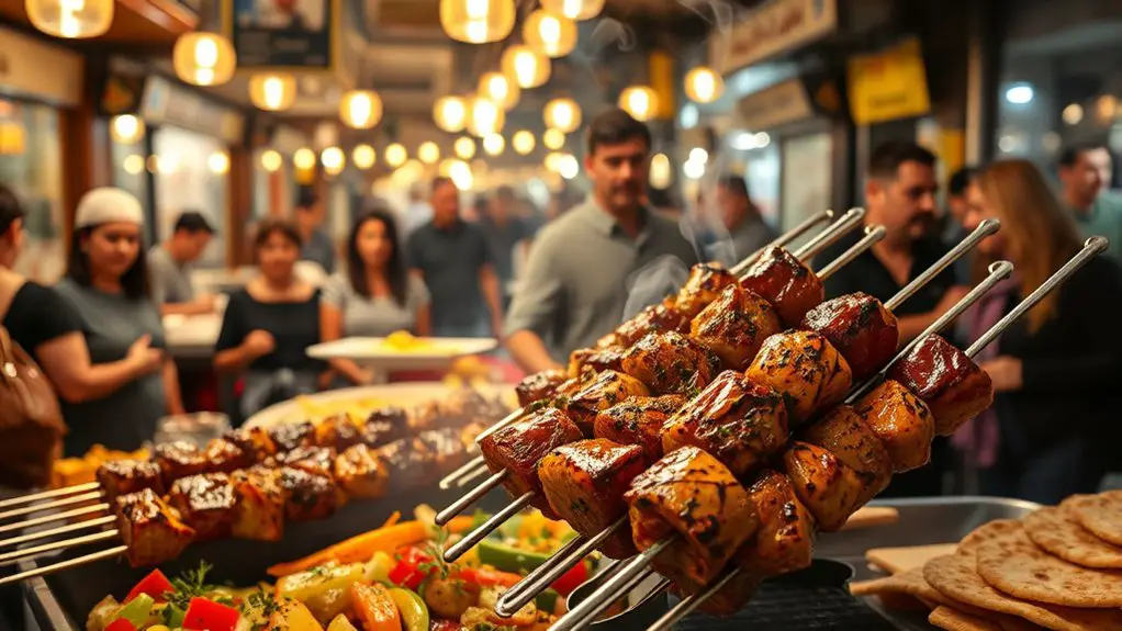 turkish street food kebabs