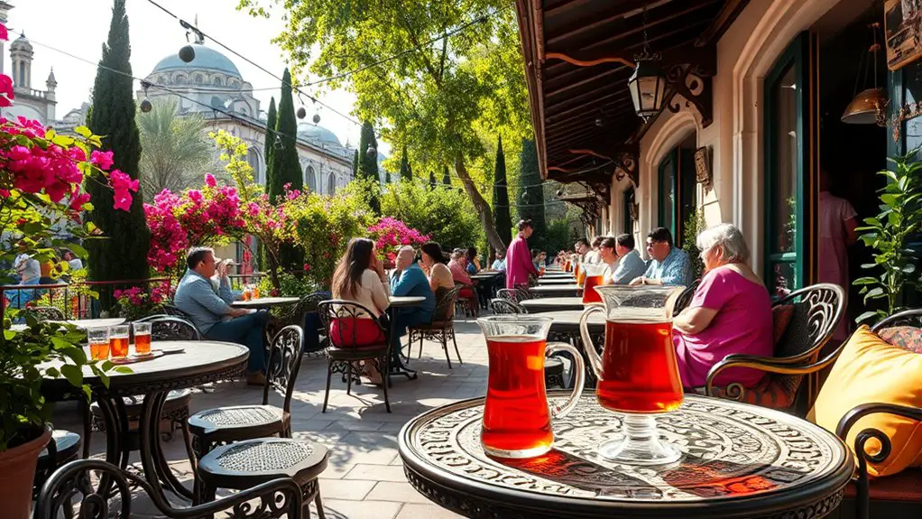 turkish tea gardens istanbul