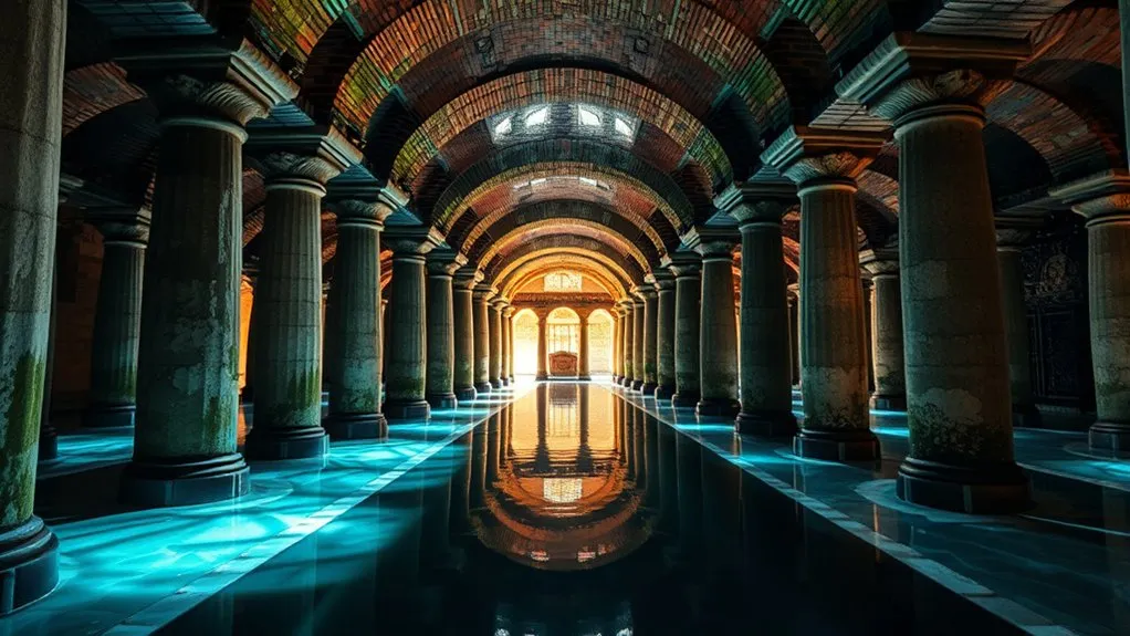 5 Most Photogenic Instagram Spots in Sultanahmet You Cannot Miss Illuminated columns and water reflections inside the Basilica Cistern in Istanbul
