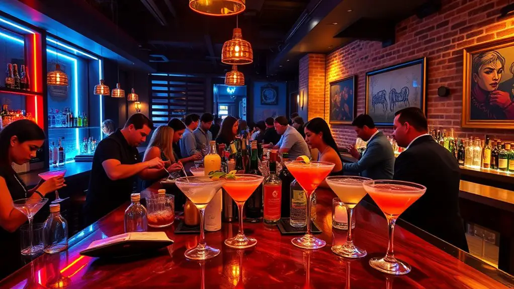 unique cocktails and classes