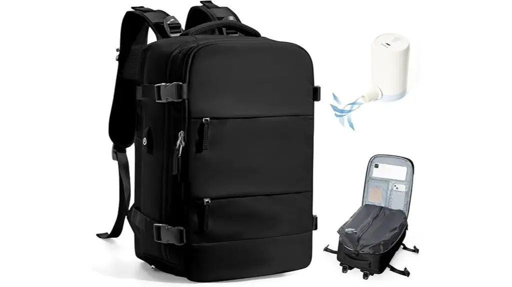 vacuum travel backpack review