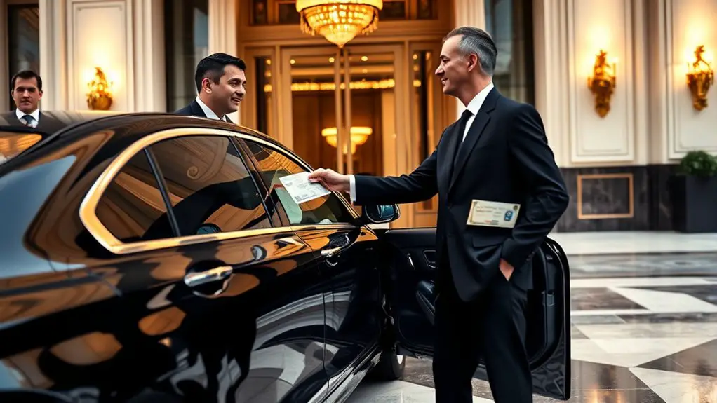 valet tipping at luxury hotels
