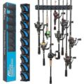vertical fishing rod holder
