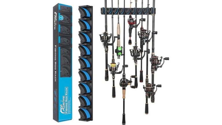 vertical fishing rod holder