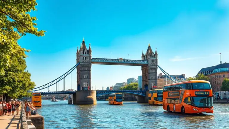 vibrant city under sunshine