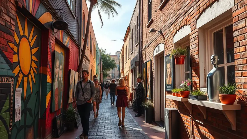 vibrant local art scene