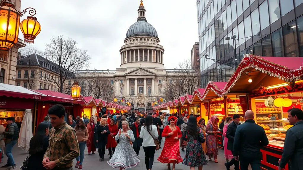 vibrant lunar new year celebrations