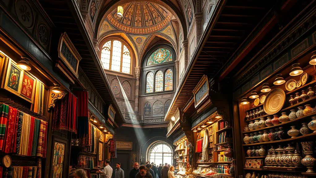 vibrant marketplace of history