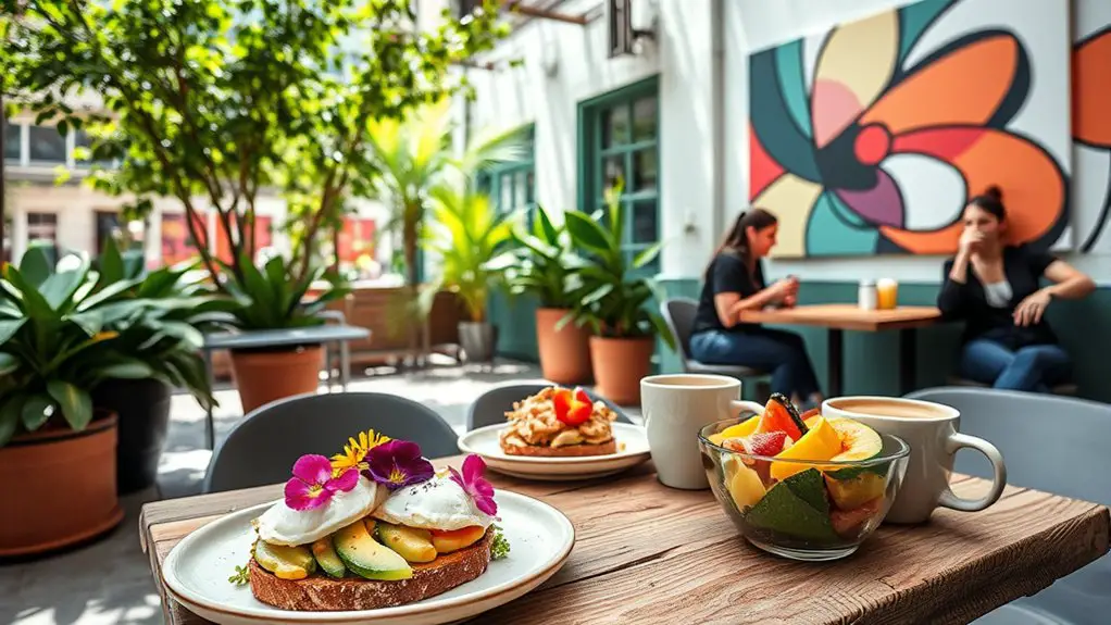 vibrant modern brunch experiences