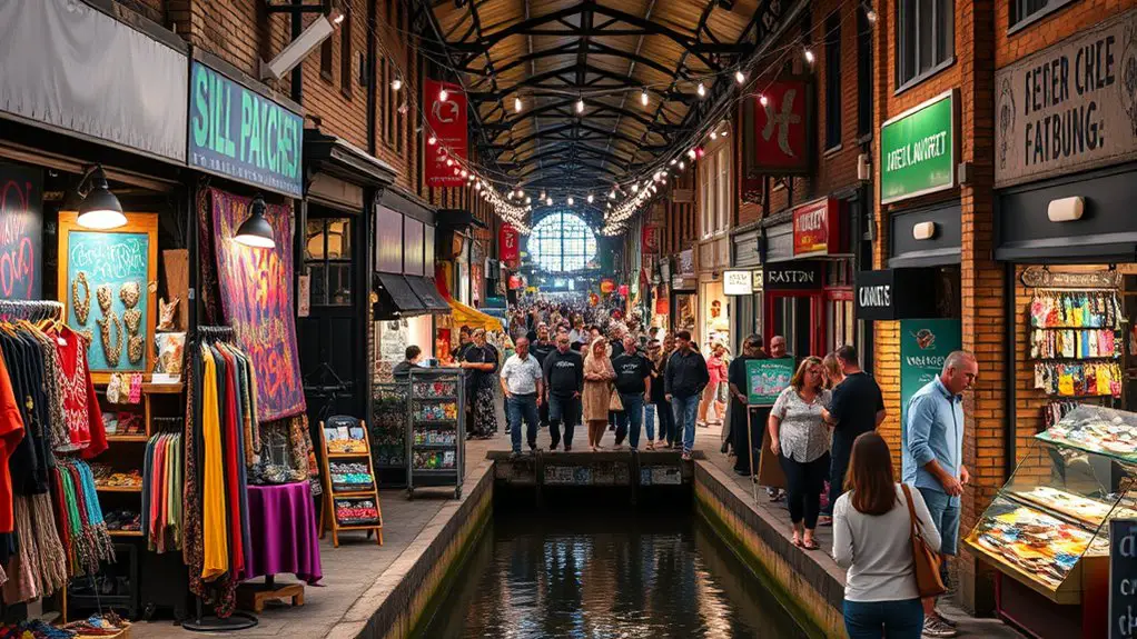 vibrant neighborhoods and markets