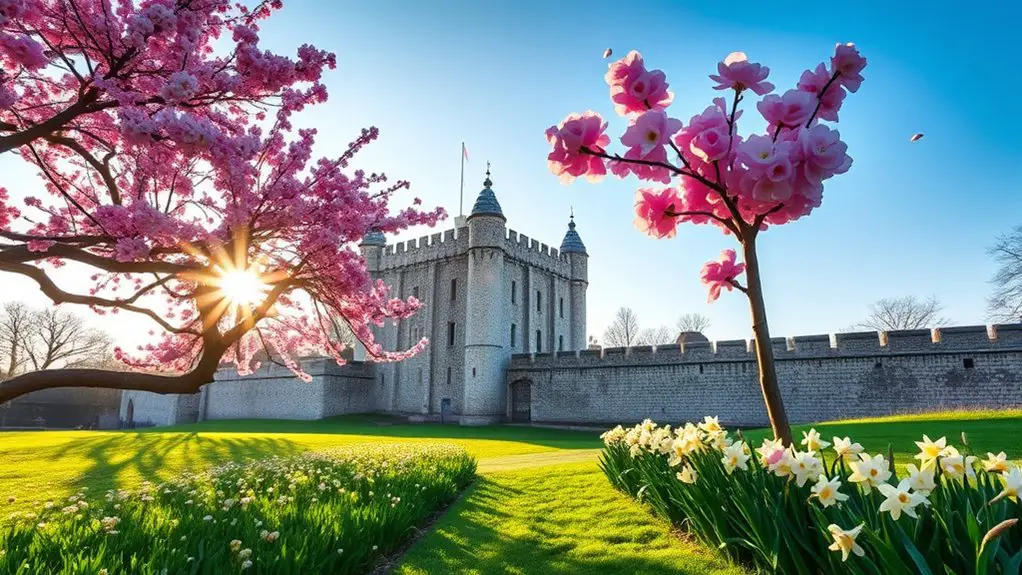 vibrant spring blossoms history