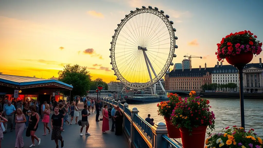 vibrant summer attraction experience