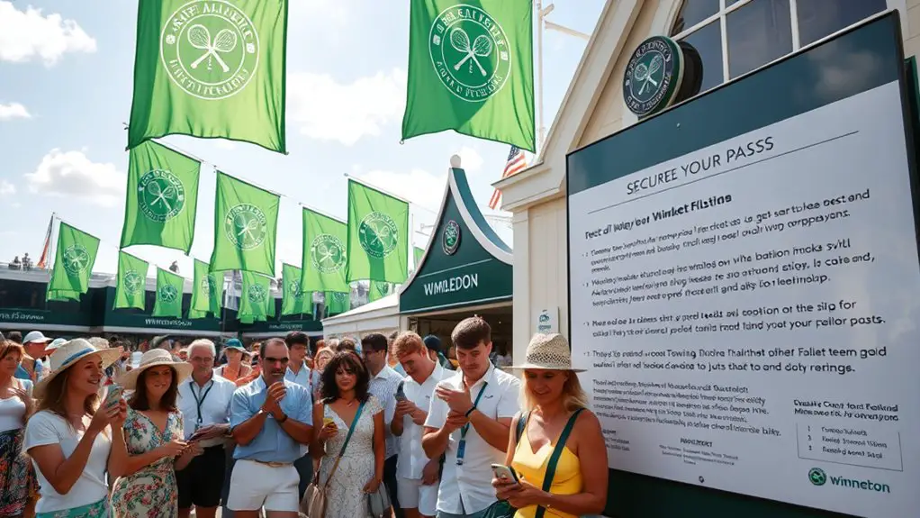 wimbledon championships ticket acquisition