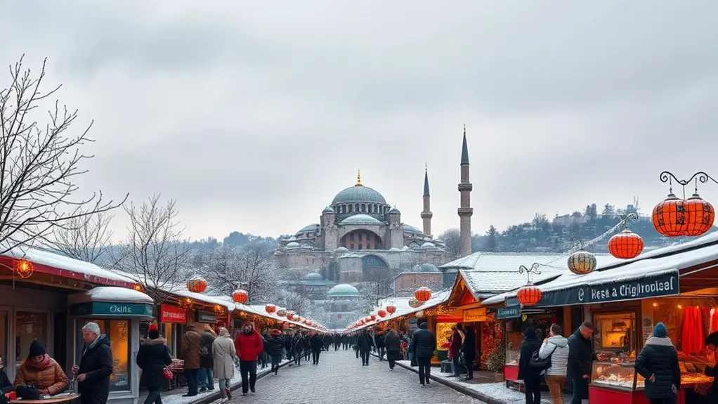 winter in istanbul enjoyment