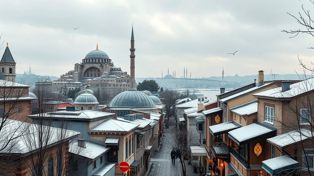 winter wonderland in istanbul