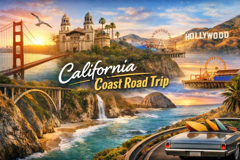 5-Day California Coast Road Trip Itinerary