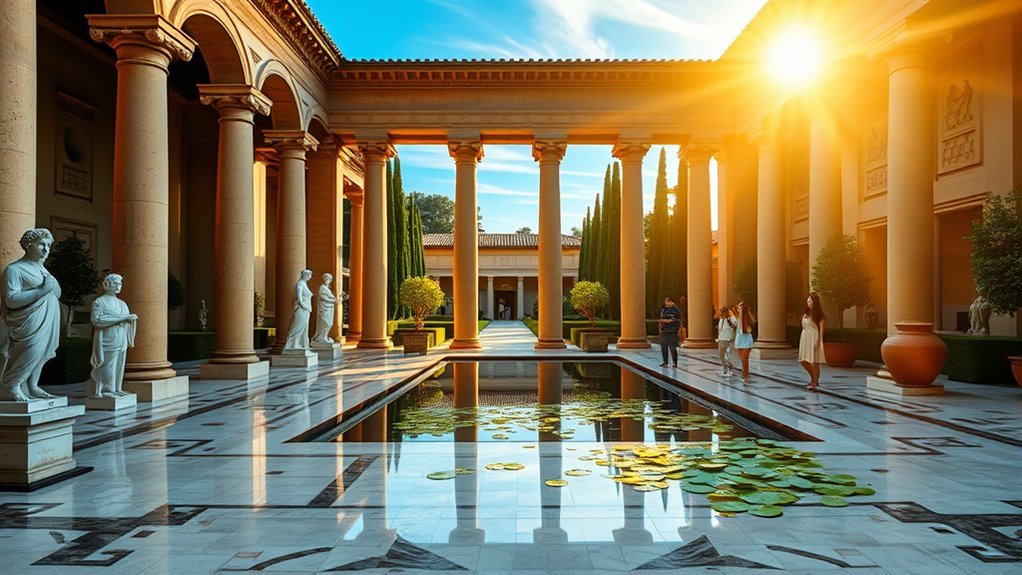 ancient art serene gardens