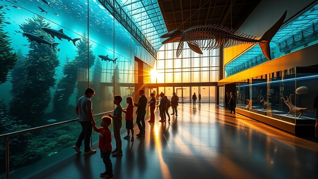 aquariums and museums adventure