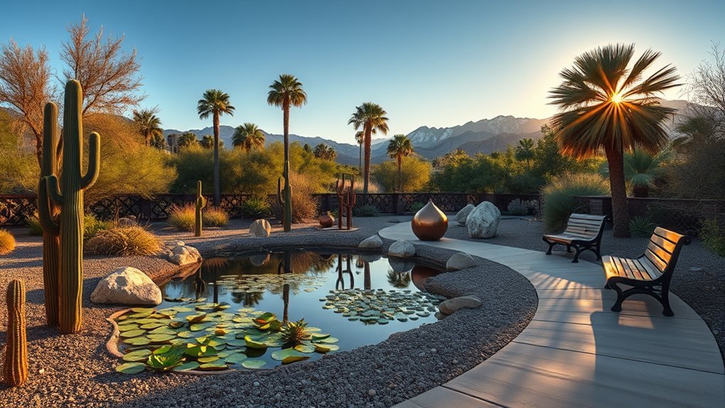 artistic desert sanctuary experience